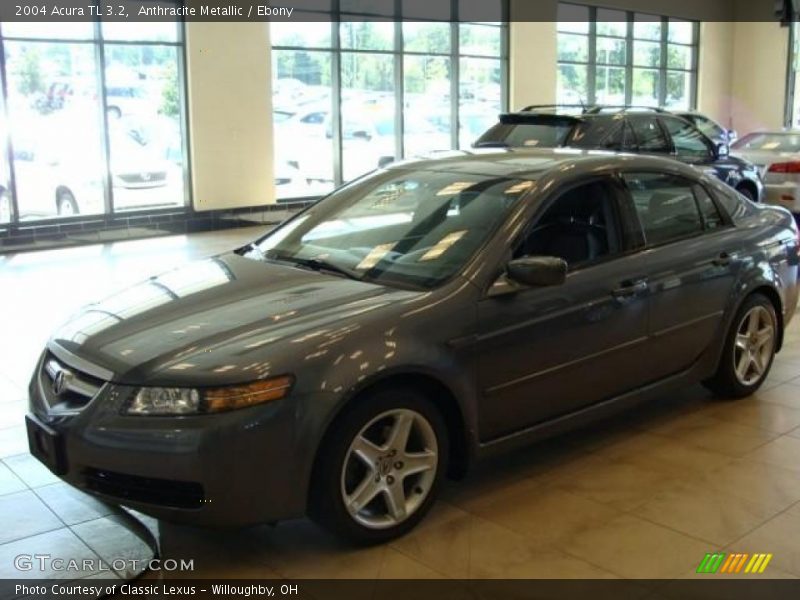 Anthracite Metallic / Ebony 2004 Acura TL 3.2