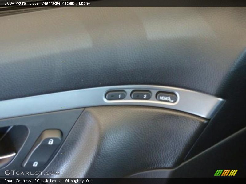 Anthracite Metallic / Ebony 2004 Acura TL 3.2