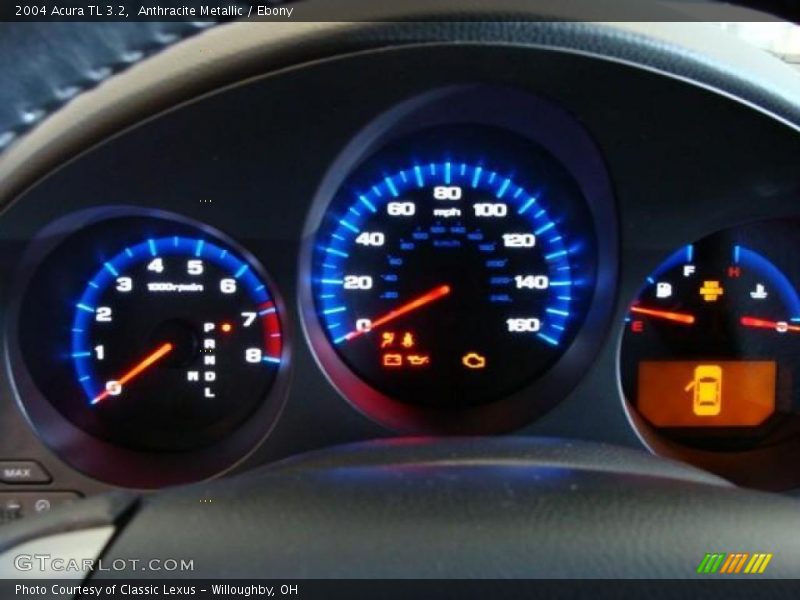 Anthracite Metallic / Ebony 2004 Acura TL 3.2