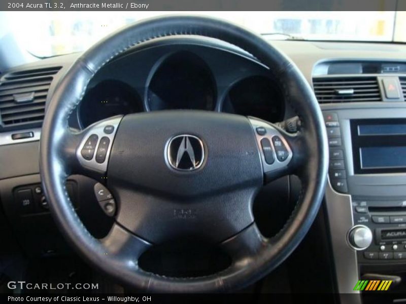 Anthracite Metallic / Ebony 2004 Acura TL 3.2