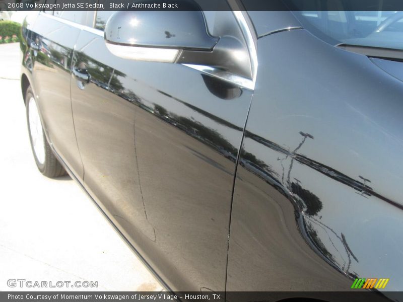 Black / Anthracite Black 2008 Volkswagen Jetta SE Sedan