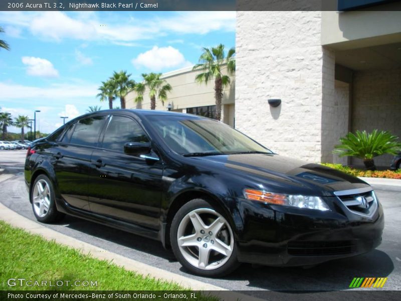 Nighthawk Black Pearl / Camel 2006 Acura TL 3.2