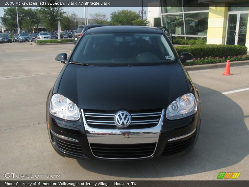 Black / Anthracite Black 2008 Volkswagen Jetta SE Sedan