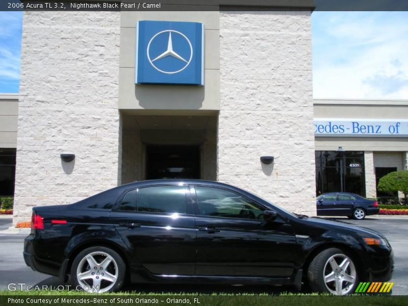 Nighthawk Black Pearl / Camel 2006 Acura TL 3.2