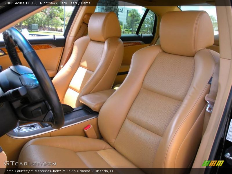 Nighthawk Black Pearl / Camel 2006 Acura TL 3.2