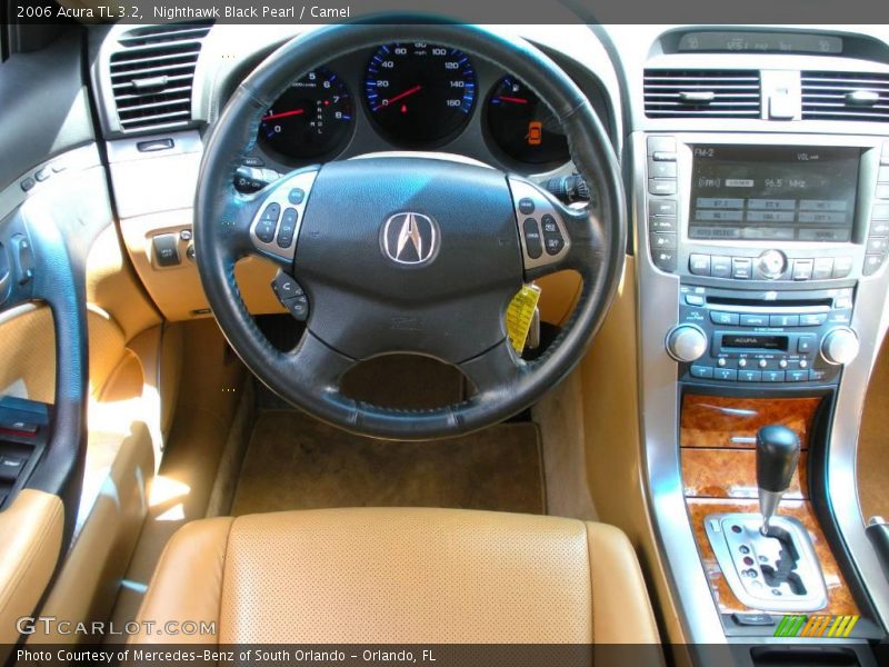 Nighthawk Black Pearl / Camel 2006 Acura TL 3.2
