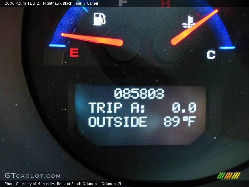 Nighthawk Black Pearl / Camel 2006 Acura TL 3.2