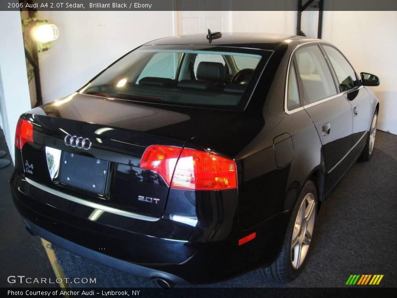 Brilliant Black / Ebony 2006 Audi A4 2.0T Sedan