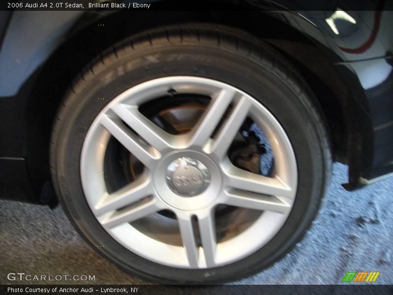 Brilliant Black / Ebony 2006 Audi A4 2.0T Sedan