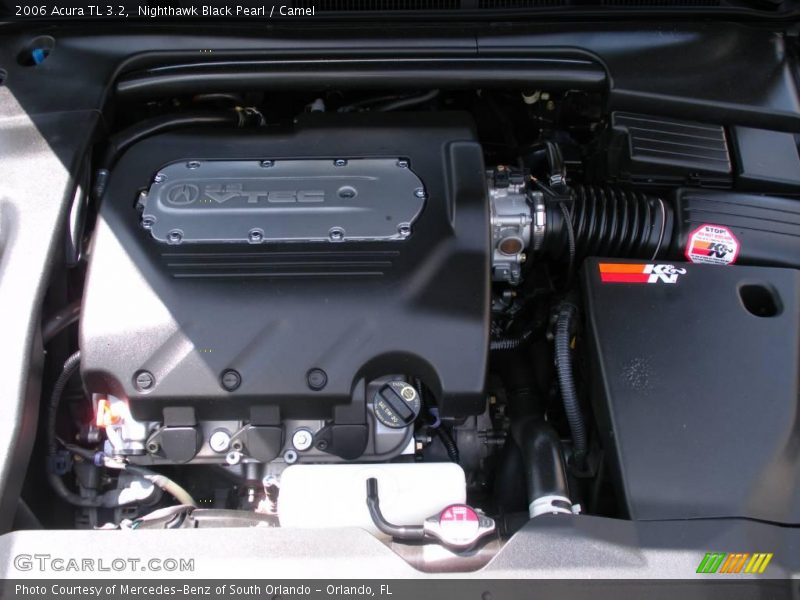 Nighthawk Black Pearl / Camel 2006 Acura TL 3.2