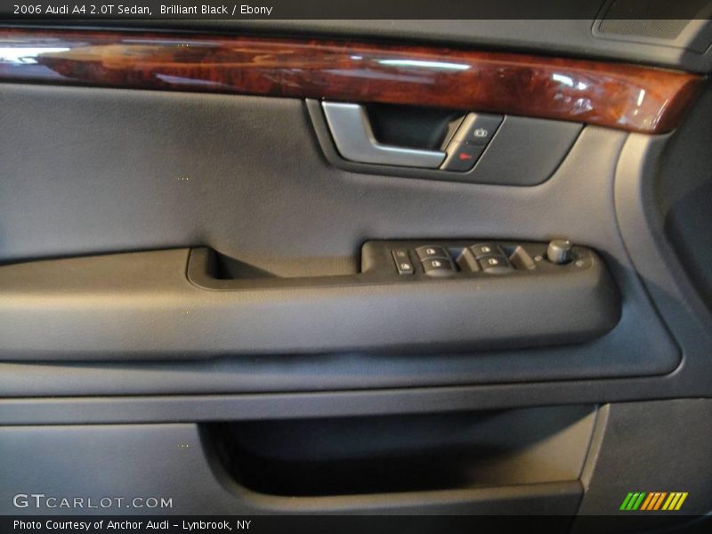 Brilliant Black / Ebony 2006 Audi A4 2.0T Sedan
