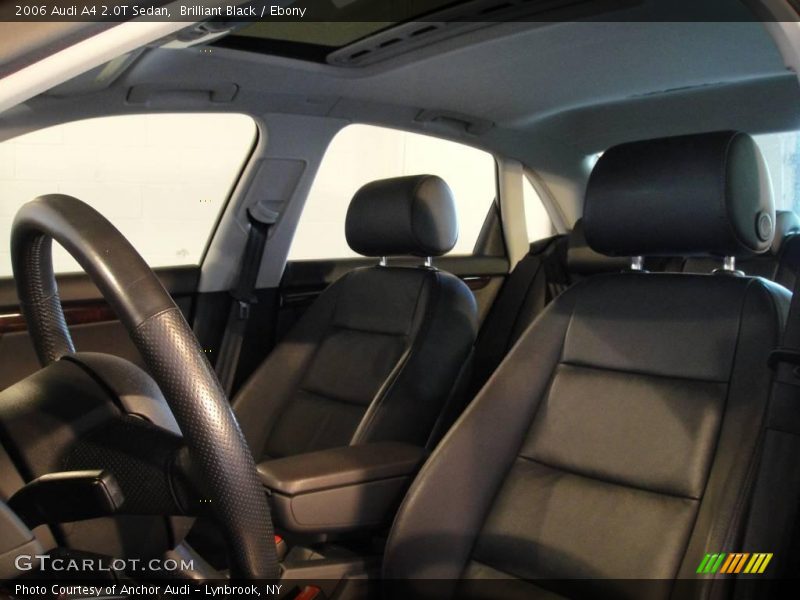 Brilliant Black / Ebony 2006 Audi A4 2.0T Sedan
