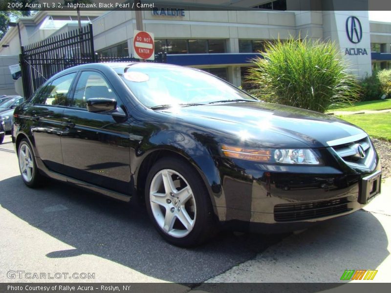 Nighthawk Black Pearl / Camel 2006 Acura TL 3.2
