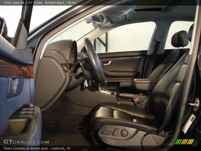 Brilliant Black / Ebony 2006 Audi A4 2.0T Sedan