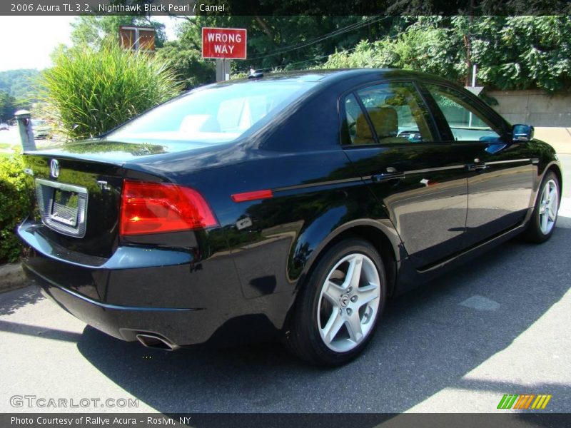 Nighthawk Black Pearl / Camel 2006 Acura TL 3.2