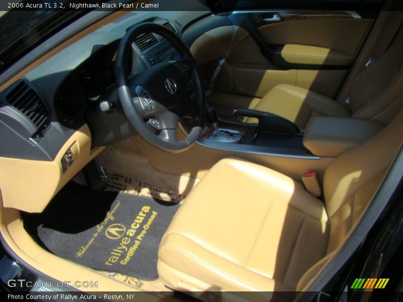 Nighthawk Black Pearl / Camel 2006 Acura TL 3.2