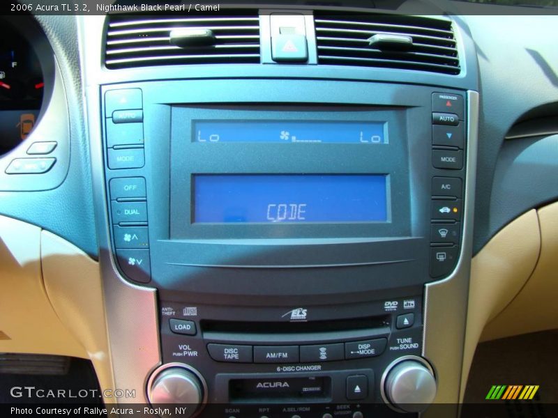 Nighthawk Black Pearl / Camel 2006 Acura TL 3.2