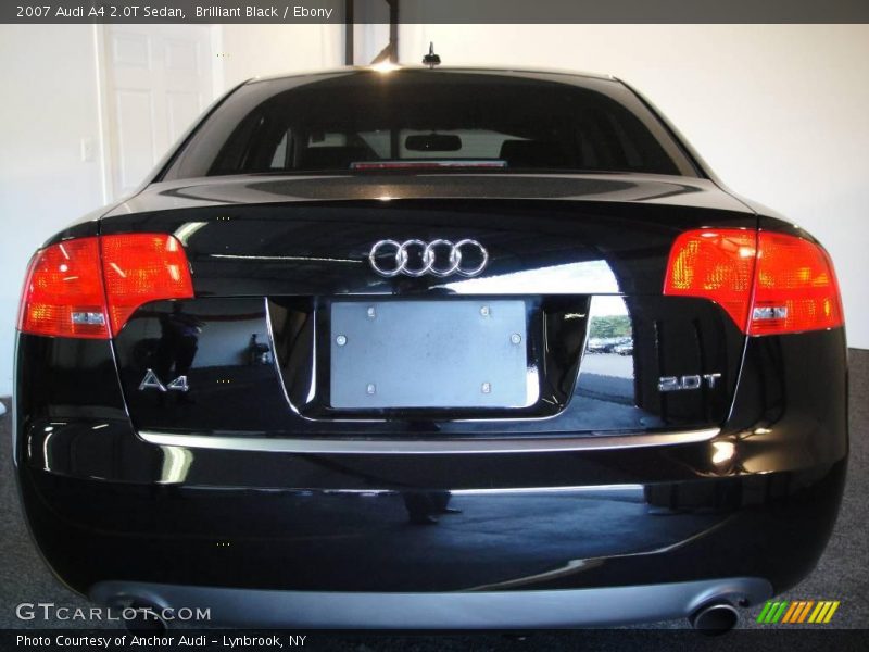 Brilliant Black / Ebony 2007 Audi A4 2.0T Sedan