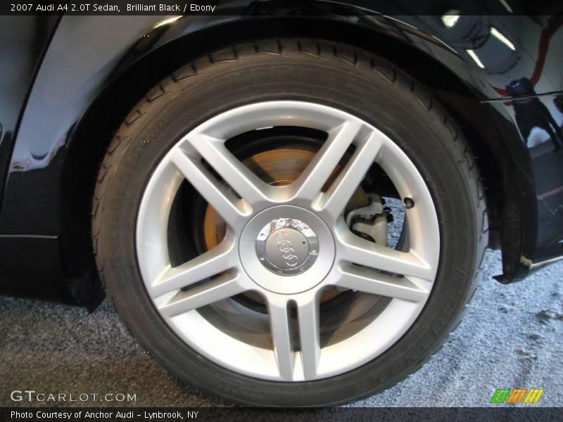 Brilliant Black / Ebony 2007 Audi A4 2.0T Sedan