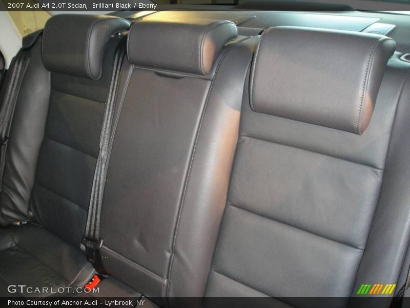 Brilliant Black / Ebony 2007 Audi A4 2.0T Sedan