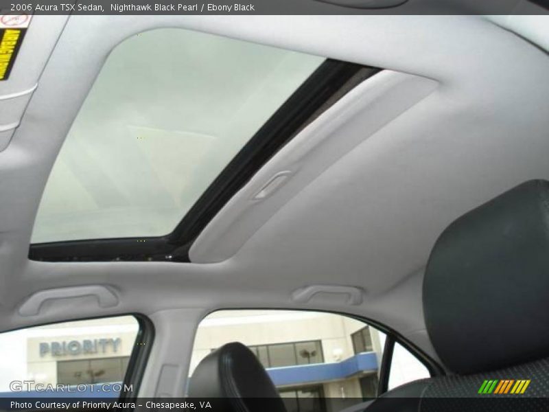 Nighthawk Black Pearl / Ebony Black 2006 Acura TSX Sedan