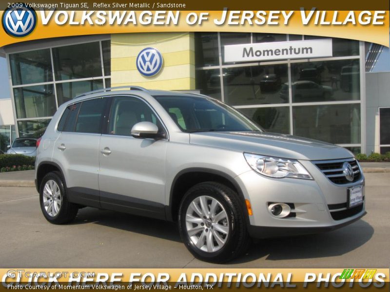 Reflex Silver Metallic / Sandstone 2009 Volkswagen Tiguan SE