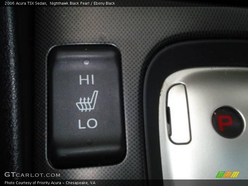 Nighthawk Black Pearl / Ebony Black 2006 Acura TSX Sedan