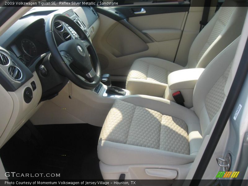 Reflex Silver Metallic / Sandstone 2009 Volkswagen Tiguan SE