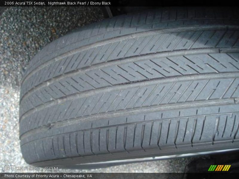 Nighthawk Black Pearl / Ebony Black 2006 Acura TSX Sedan