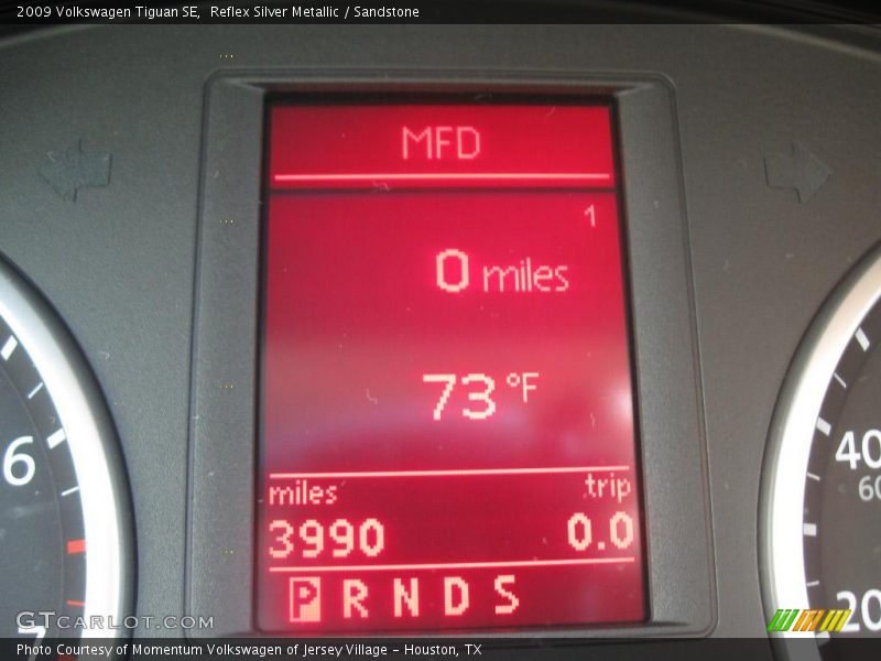 Reflex Silver Metallic / Sandstone 2009 Volkswagen Tiguan SE