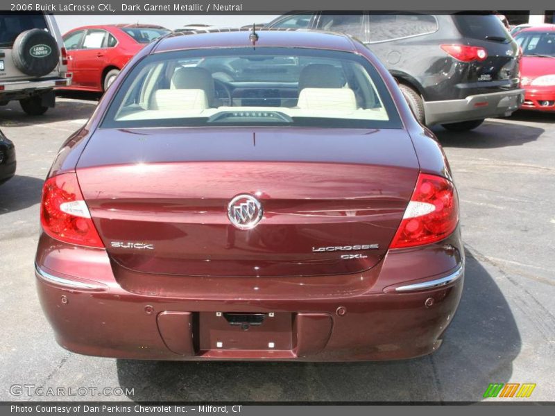 Dark Garnet Metallic / Neutral 2006 Buick LaCrosse CXL