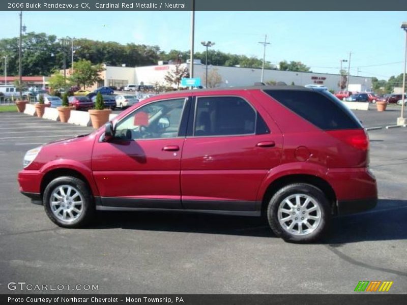 Cardinal Red Metallic / Neutral 2006 Buick Rendezvous CX