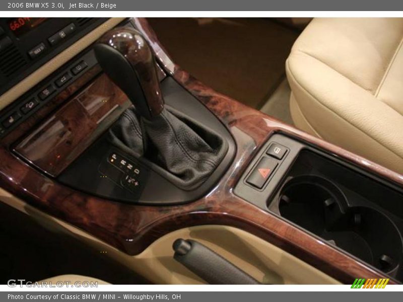 Jet Black / Beige 2006 BMW X5 3.0i