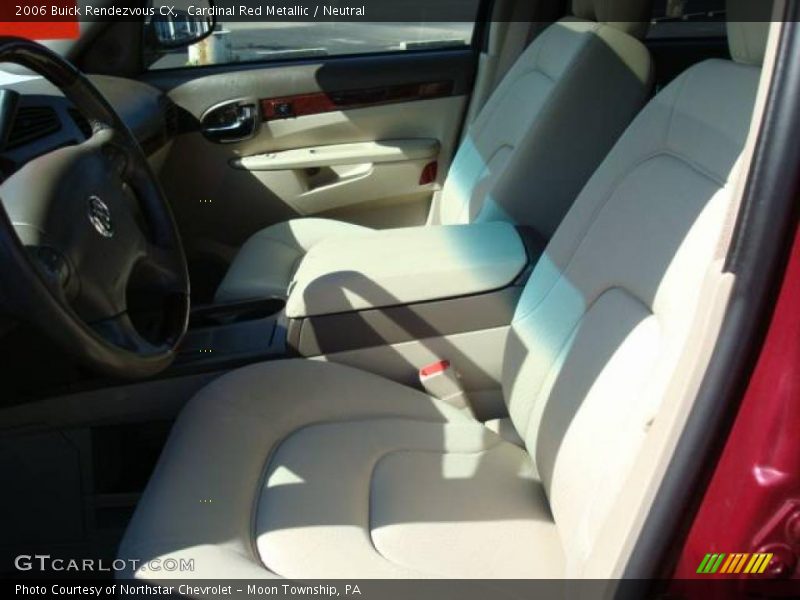 Cardinal Red Metallic / Neutral 2006 Buick Rendezvous CX
