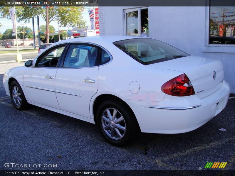 White Opal / Titanium 2009 Buick LaCrosse CXL