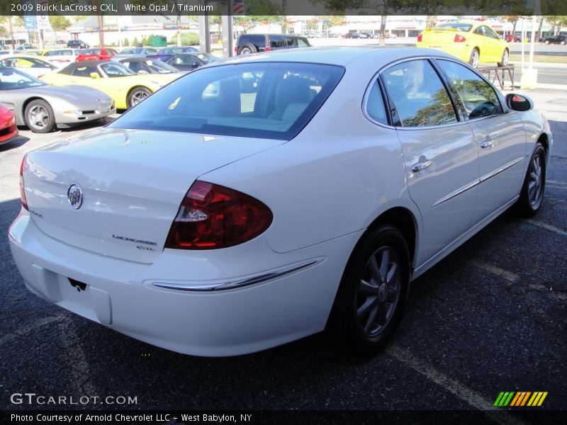 White Opal / Titanium 2009 Buick LaCrosse CXL