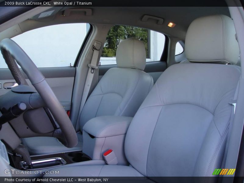 White Opal / Titanium 2009 Buick LaCrosse CXL