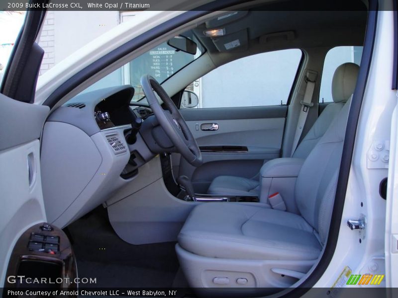 White Opal / Titanium 2009 Buick LaCrosse CXL