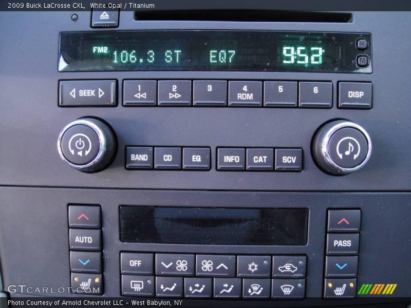 White Opal / Titanium 2009 Buick LaCrosse CXL