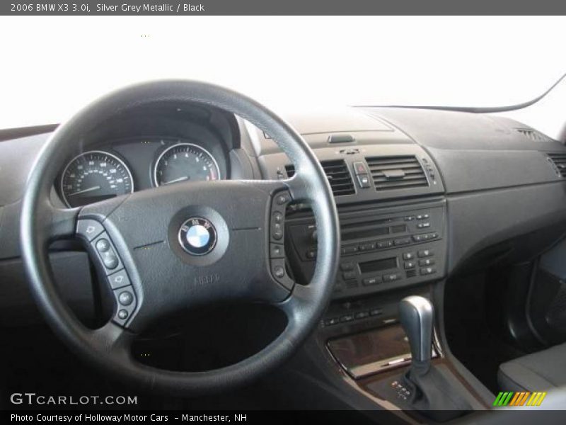 Silver Grey Metallic / Black 2006 BMW X3 3.0i