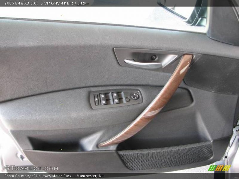 Silver Grey Metallic / Black 2006 BMW X3 3.0i