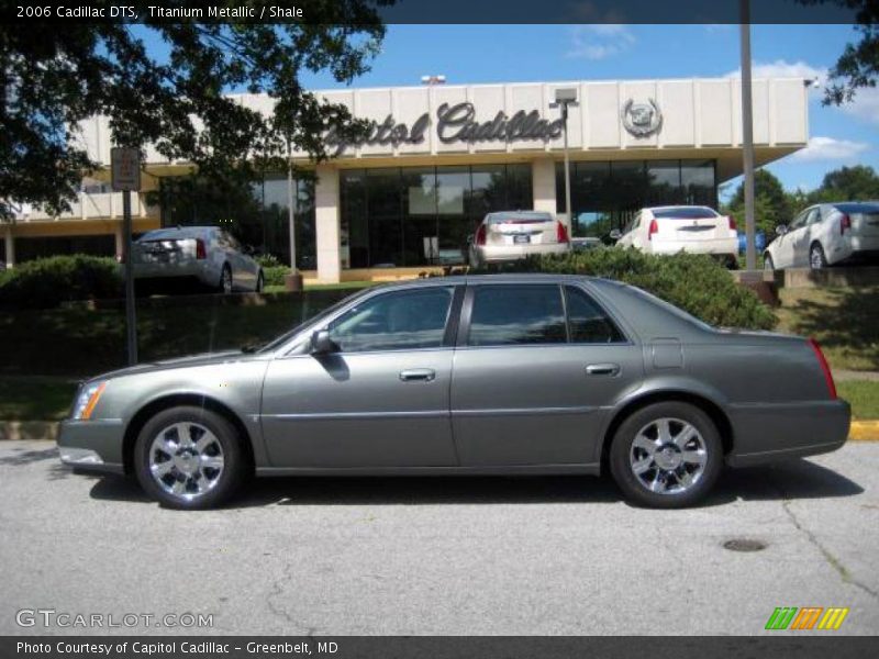 Titanium Metallic / Shale 2006 Cadillac DTS