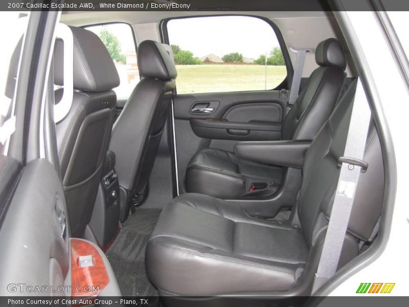 White Diamond / Ebony/Ebony 2007 Cadillac Escalade AWD