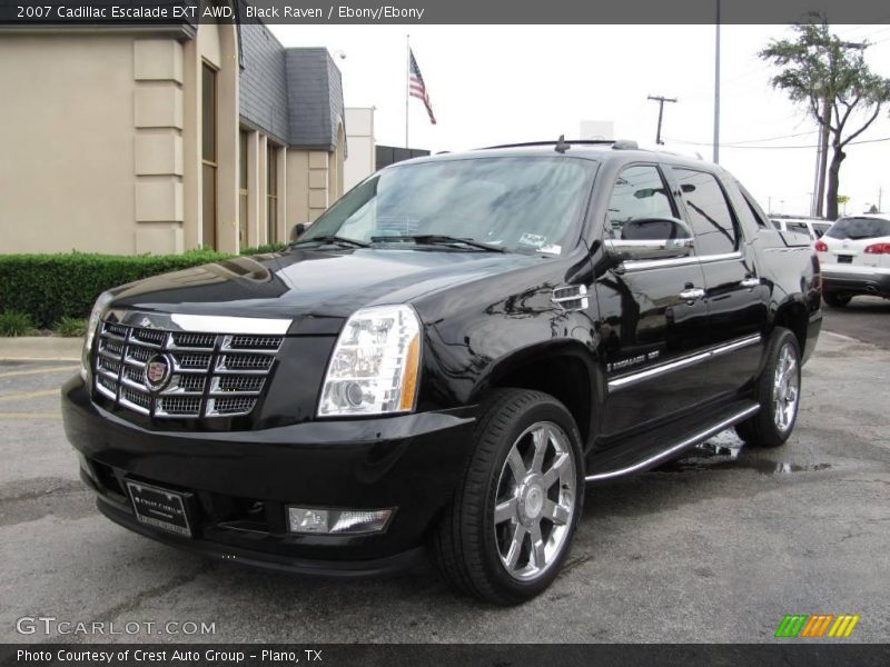 Black Raven / Ebony/Ebony 2007 Cadillac Escalade EXT AWD
