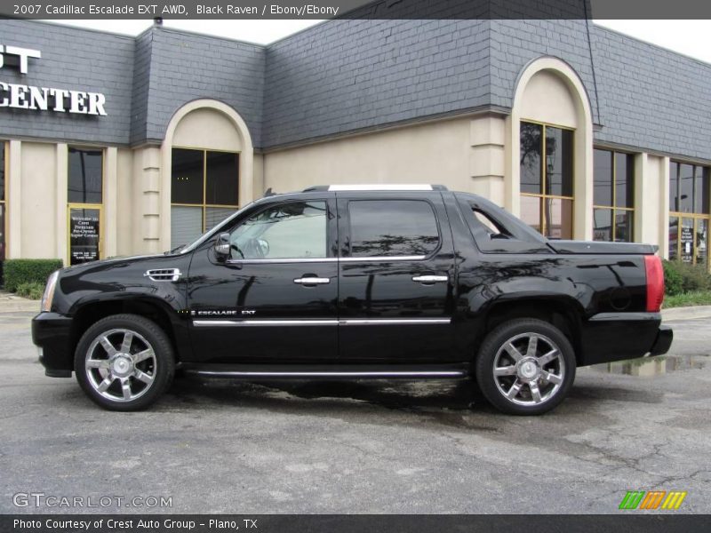 Black Raven / Ebony/Ebony 2007 Cadillac Escalade EXT AWD