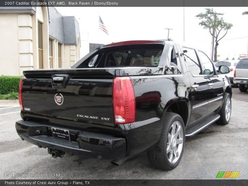 Black Raven / Ebony/Ebony 2007 Cadillac Escalade EXT AWD