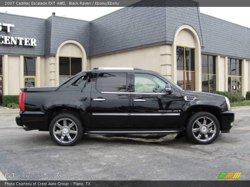 Black Raven / Ebony/Ebony 2007 Cadillac Escalade EXT AWD
