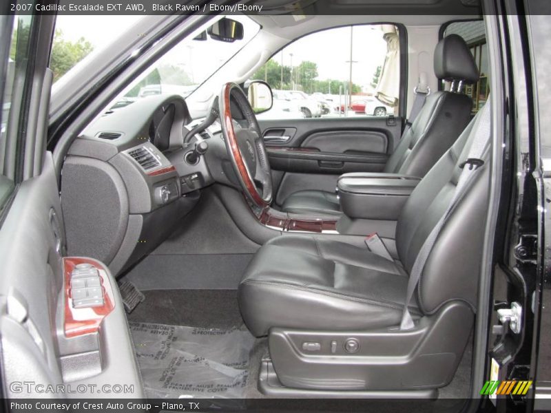 Black Raven / Ebony/Ebony 2007 Cadillac Escalade EXT AWD