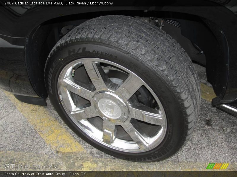 Black Raven / Ebony/Ebony 2007 Cadillac Escalade EXT AWD