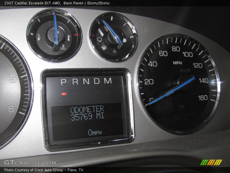 Black Raven / Ebony/Ebony 2007 Cadillac Escalade EXT AWD